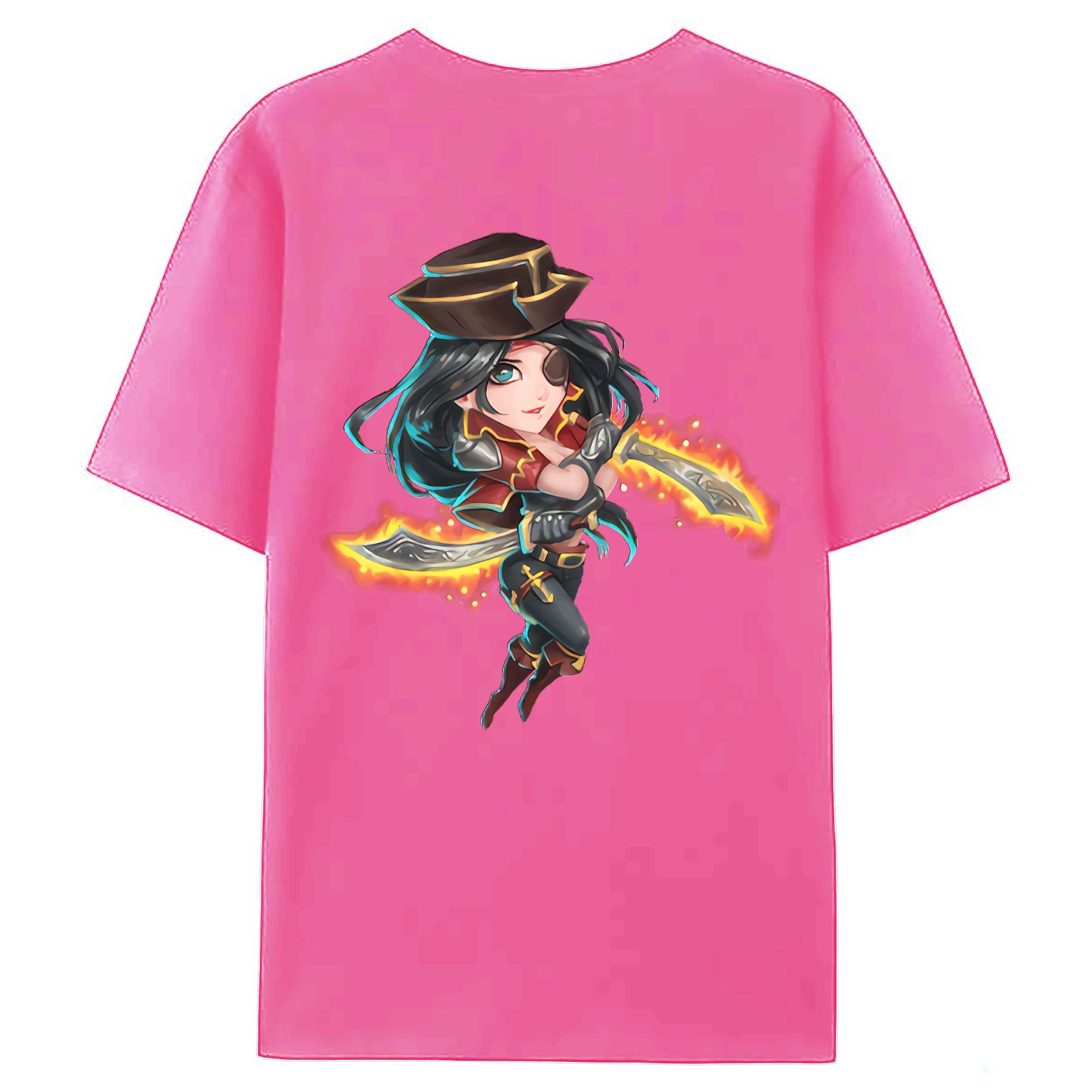 （画像用） リーグ・オブ・レジェンド League of Legends LOL レディース半袖Tシャツ(バックプリント)